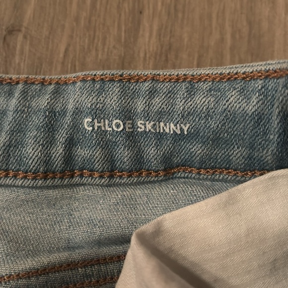 Girls DL1961 Ripped Chloe Skinny Jeans Size 12 - Picture 5 of 7